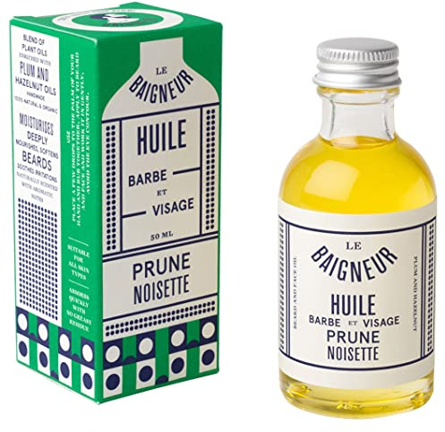 LE BAIGNEUR: Plum Hazelnut Beard & Face Oil - Bart- und Gesichtsöl