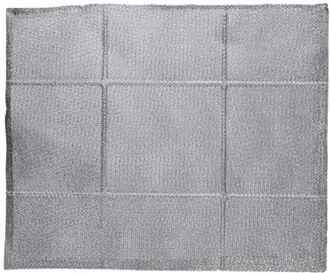 Europart Filtre à graisse universel en métal 485 x 400 mm découpable pour hotte aspirante