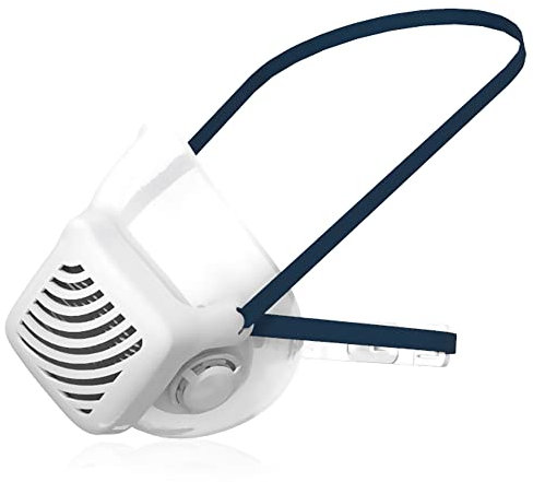 orga.nico O-Mask vent - Staubmaske mit Wechselfiltern - mit Ventil - mit Brille verwendbar - waschbar - inkl. 4 Filter - aus Deutschland