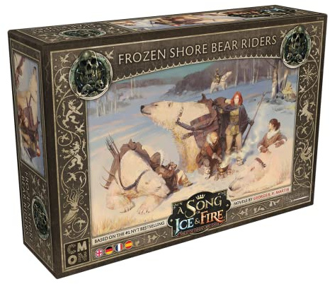 CMON, A Song of Ice & Fire - Bear Rider of the Icy Coast, Expansion, Tabletop, 2 Players, Ages 14+, 45+ Minutes, German, Multilingual