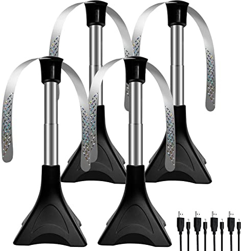 4 PCS Repellente per Mosche, Ventilatore Repellente per Zanzare, Ventilatore per Scacciare le Mosche, Protezione Contro Mosche, Tiene Le Mosche Lontano da Cibo
