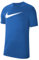 Nike CW6936-463 Dri-FIT Park Sweatshirt Men's Royal Blue/White Size S