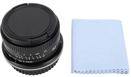 Obiettivo con Messa a Fuoco Manuale Ad Ampia Apertura da 50 Mm F1.7 per Fotocamere EF Fotografia di Ritratto e Paesaggio