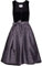 Edelnice Trachtenmode Midi Dirndl Evi Samt Schwarz Gr. 32-54 (DE/NL/SE/PL, Numerisch, 48, Regular, Regular, Schwarz)