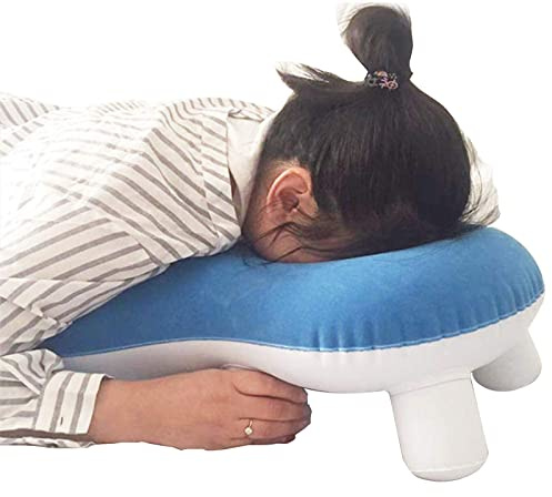 Almohada Boca Abajo después de la cirugía Ocular, Almohada Inflable para Retina, Almohada Inflable para Retina para Dormir después de la vitrectomía y Equipo de recuperación de desprendimiento de re