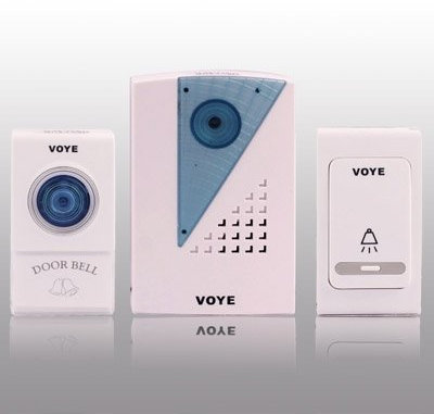 High-Tech Place Timbre inalámbrico con 2 mandos a distancia