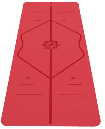 Liforme Esterilla Yoga Love Original - Mejor Alfombrilla de Yoga Antideslizante del Mundo - con Sistema De Alineación Original y Patentado - Colchoneta De Yoga Ecológica - Edición Especial Love