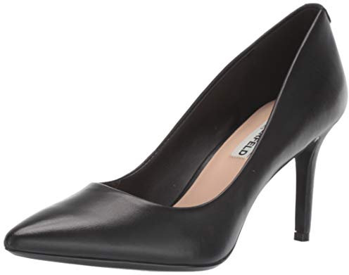 KARL LAGERFELD Women's Cieone Heeled Sandal Pump, Black, 4 UK