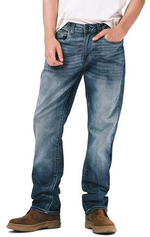 Buffalo David Bitton unisex - vuxen Jeans Buffalo David Bitton Men's Driven Relaxed Denim Jeans