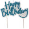 Dekora - Velas Cumpleaños Originales | Vela Happy Birthday Decoracion Cumpleaños con Letras Decorativas - 10 x 6,5 cm