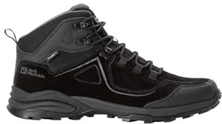 Jack Wolfskin Herren Sunset Hike Texapore MID M Wanderschuh, Black, 43 EU