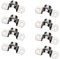 Rohrschellen, 8 Pcs M20 U-Rohrschellen, 304 Edelstahl U-Rohrschelle, Befestigungsschelle, 2-Loch U-förmige Rohrschellen, Sattelklemme, für Gasrohre Wasserrohre und Kabeln