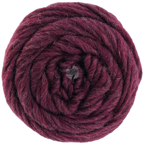 LANA GROSSA Landlust die Filzwolle | Filzgarn aus 100% Schurwolle | Handstrickgarn aus 100% Schurwolle | 100g Wolle zum Stricken & Häkeln | 100m Garn FB5002