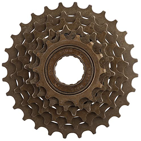 LIZEALUCKY Bicycle Freewheel Cassette Sprocket 6 Speed 14T-28T Mountain Bike Replacement Accessory Constructed of High Strength Metal Reliable to Use Applicable to Mountain Bike Freewheel