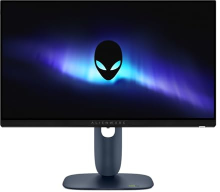 Alienware 25 Gaming Monitor - AW2525HM, Full HD (1920x1080), 320Hz, Fast IPS, 0.5ms, NVIDIA G-SYNC Kompatibel, AMD FreeSync Premium, DisplayPort, 2 HDMI, 3 USB, 3 Jahre Garantie