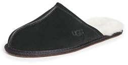 UGG Men's Scuff Slipper, Black, 10