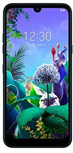LG Q60 Smartphone (15, 9 cm (6, 26 Zoll) LC-Display, 64 GB interner Speicher, 3 GB RAM, MIL-STD-810G, Dual-Sim) Maroccan Blue