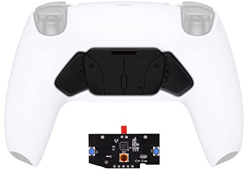 eXtremeRate RISE4 Ersatz Rück Paddles&Remapper Board für ps5 Controller Rise/RISE4 Remap Kit, Austauschbar K1K2K3K4 Back Button/PCBA Platine[KEIN Full Remap Kit]-Schwarz