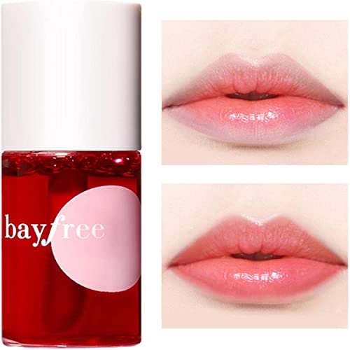 Tinte de labios y mejillas 3 en 1, lápiz labial líquido mini, mejillas y ojos hidratantes e hidratantes, brillo de labios resistente al agua de larga duración (#01 MANZANA)