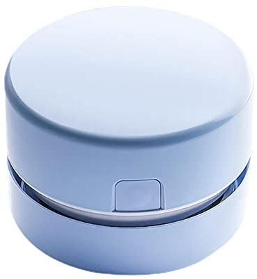 AAKOMA Balayeuse De Bureau, Balayeuse De Poussière De Bureau Rechargeable 1200 Mah, Aspirateur De Bureau Rotatif À 360 °, Balayeuse De Table sans Fil, Aspirateur pour La Maison, L'école, Le