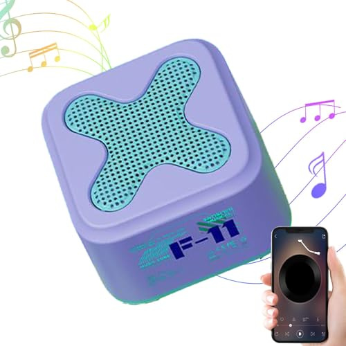 Altoparlante intelligente, altoparlanti da viaggio wireless - Altoparlante radio Sub-woofer Altoparlante - Altoparlante portatile ad alto volume, altoparlanti per auto per doccia, spiaggia, fe