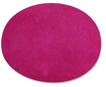 Oval Elbow Knee Patches 2pcs Deerskin Fleece Oval Ironing Patch, Fashion Blazer Elbow Pads, Knee Decoration, Creative Cut(No. 14 Rose)