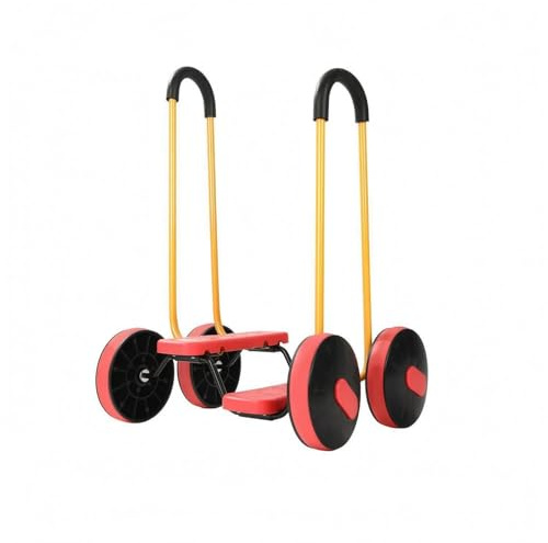 harayaa Children Balance Balance Bike Training Car Pedal Vehicle With Caregiver Push Handles Low Noise Tires And Frame Suitable for home use playground training motor skill development