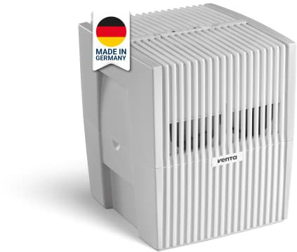 Venta Luftbefeuchter LW15, sehr leise 22 dB(A), energieeffizient 3 Watt, hygienische Kaltverdunstung ohne Filter, 5 l-Tank, bis 25 m², mit Duftfunktion