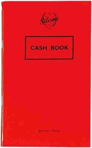PACK OF 6 - Silvine Memo Cash Book 72 Pages 36 Sheets