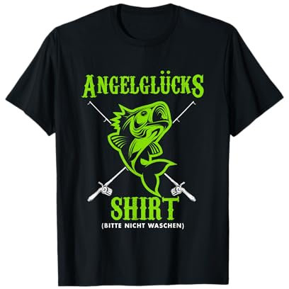 Angler Shirt Herren Kinder Angel Geschenk für Angler Outfit T-Shirt