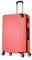 Flexot® Flex-2045 Koffer (16 Farben zur Auswahl) Zwillingsrollen Reisekoffer Trolley Hartschale (XL, Neon-Orange)