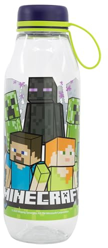 Stor Ecozen Adventure Flasche, 650 ml, Minecraft, Bunt
