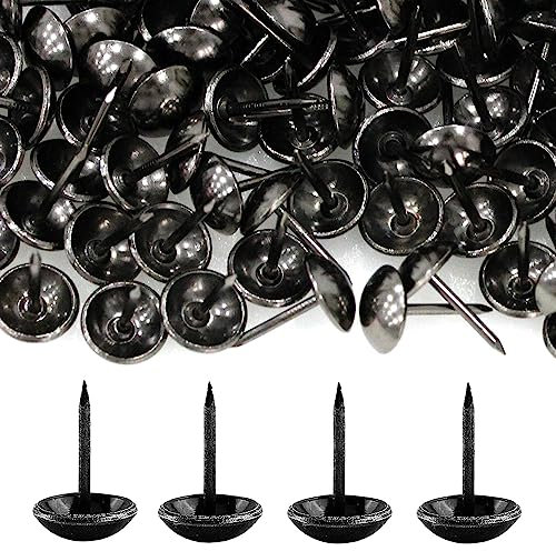 500PCS Tachuelas de Tapicería, BetterJonny Clavos de Tapicería Decorativos Vintage Clavos de Tapicería Tachuelas Tacos para Sillón Sofá Muebles Puertas, 11 x 17 mm