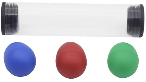 Sandskakare – äggmusik | handslagverk äggskakare set – 12-pack för sensorisk utveckling tidig utbildning lärande färgglada färger slumpmässigt sorterat plastmaterial 1-pack