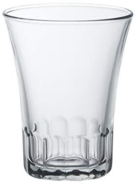 Duralex 1004AC04A0111 Amalfi Kaffeeglas, Teeglas, 170ml, Glas, transparent, 4 Stück