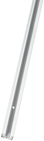 SLV Carril monofásico de superficie 230V – Sistema de iluminación 1 fase para techo o pared – Perfil de aluminio para focos y luminarias – IP20 blanco
