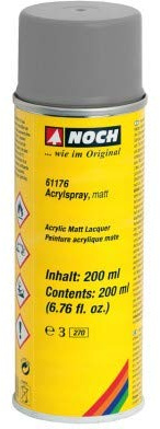 Noch 61176 Acrylspray matt grau 200 ml Dose