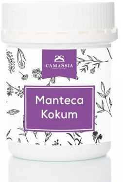 Camassia Manteca de kokum | Mantecas y ceras para cosmética | Manteca de kokum refinada | 100gr