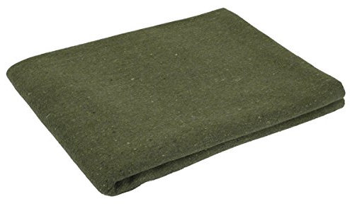 Rothco Wool Rescue Blanket, Olive Drab