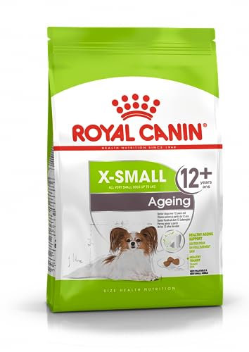 Royal Canin X-SMALL Ageing 12+ - ältere sehr kleine Hunde | 500 g | Alleinfuttermittel für Hunde | Für sehr kleine Hunde (bis 4 kg) in der zweiten Lebenshälfte