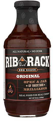 Rib Rack Original BBQ Sauce 538g Bottle