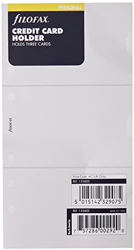 Filofax 133603 Personal Kreditkartenhülle
