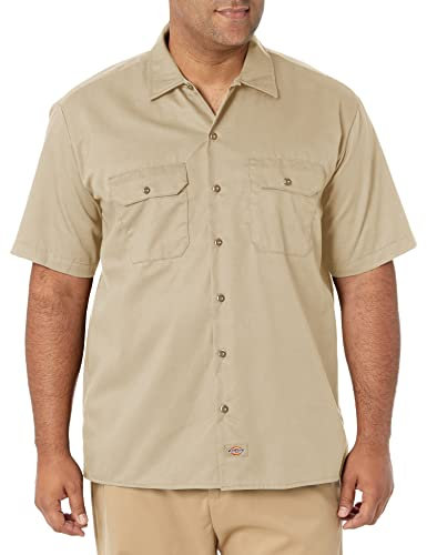 Dickies Herren-Arbeitshemd mit kurzen Armen, Klein