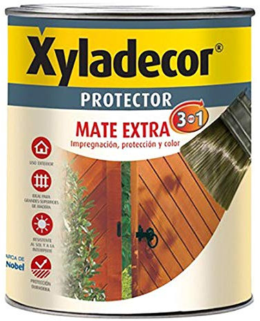 Akzo Nobel Coatings 5088076 - Protector prep. mad 2.5 lt teca int/ext mate 3en1 xyladecor
