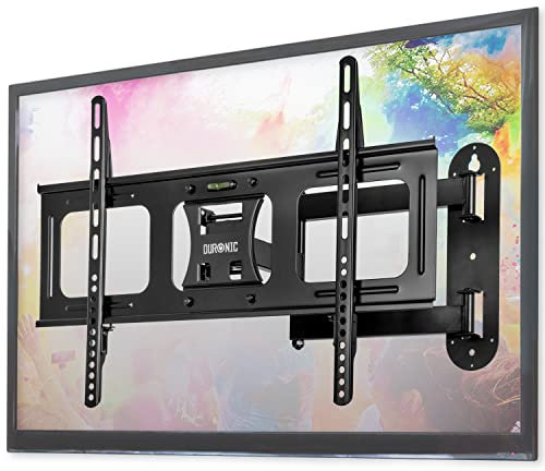 Duronic TVB109M TV Bracket, Wall Mount for 32-70 Television Screen, Tilting Action +5°/-10°, Fits up to 600x400mm, For Flat Screen LCD/LED (35kg)