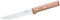 OPINEL - N°120 Cuchillo de Cortar Paralelo - Hoja de Acero Inoxidable, Asado, Pierna de Cordero, Aves - Mango de Madera de Haya - Excelente Agarre - Garantía de por Vida