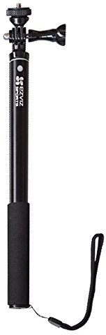 EZVIZ Asta per selfie, Selfie Stick, Accessorio per videocamera sportiva, Libertà di Espansione e Restringimento,Realizzato in Lega di Alluminio