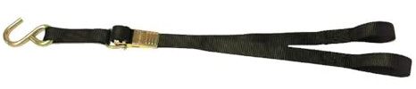 BoatBuckle F12811 Kwik-Lok Bow Tie-Down Strap for Boats, 1 x 3 ft, Loop End