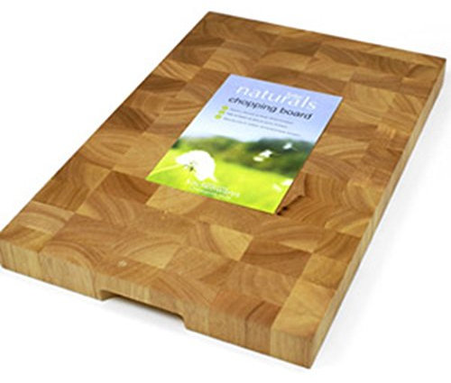 Zodiac ZODNATEN19 Wooden Rectangular End Grain Board 45X30X3.5Cm, Multi-Colour