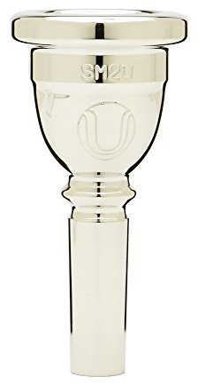 Denis Wick 5880E-SM2U Ultra Steven Mead Euphonium Mouthpiece, Silver Plated